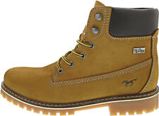Mustang Herren Schnürstiefel beige