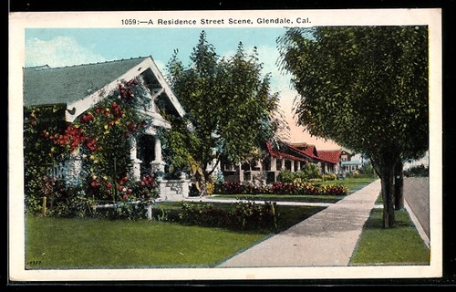 Ansichtskarte glendale a - glendale,,
