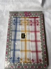 Geschirrtücher Halbleinen 50/70 cm 60er Jahre 