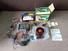 Set KFZ Alarmanlage Auto Funk Zentralverriegelung Wegfahrsperre 12V BCS010 M-198
