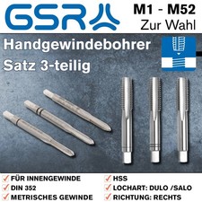 GSR Gewindebohrer Satz