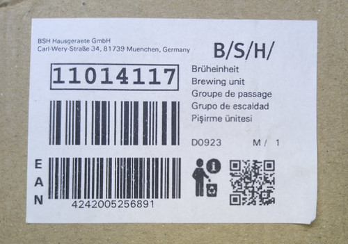 Original bsh brewing unit - unit, /