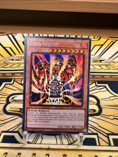 Yugioh lava golem platinum - lava-golem,