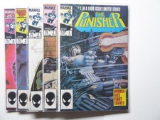 THE  PUNISHER,Vol.1 (01-1986, Steven GRANT-Mike  ZECK) #1-5