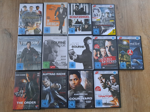 Dvd sammlung actionfilme - dvd,