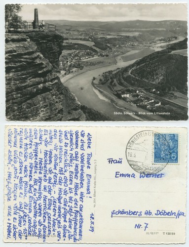 63455 blick vom lilienstein - 63455,