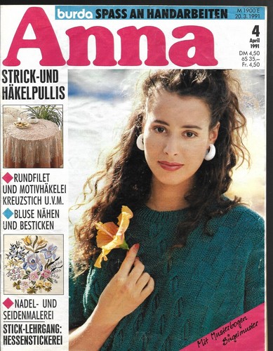 Handarbeitsheft anna 91 - anna, 04/91