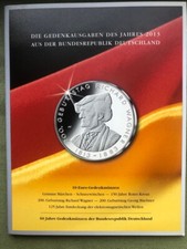 5 x 10 Euro Gedenkmünzen-Set