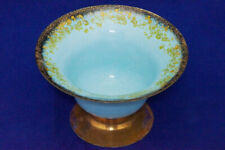 SCHÜSSEL SCHALE EMAILLE  EMAILESCHALE FUSSSCHALE KUPFERFUSS