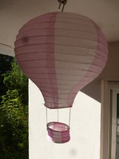 Deko Heißluftballon, Lampion