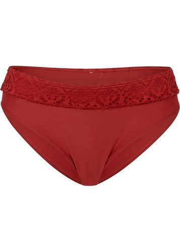 Bikinihose mit spitzeneinsatz - bikinihose,