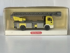 SONDERMODELL Wiking 61902 IVECO Feuerwehr DLK 23-12 gelb Interschutz2000 OVP