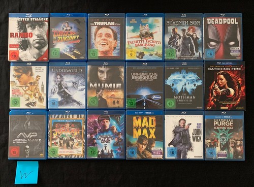 Bluray sammlung 18 - bluray,
