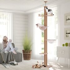 Kratzbaum Deckenhoch Kletterbaum Stabil Groß Katzenbaum Katzenkratzbaum Sisal