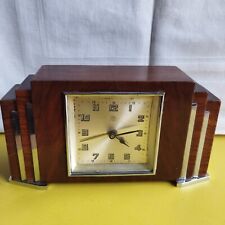 Junghans  Tischuhr klein Tischwecker Uhr Holz alt voll funktionstüchtig