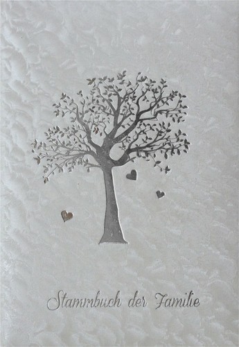 Stammbuch ahnenbaum weiß - stammbuch, "ahnenbaum",