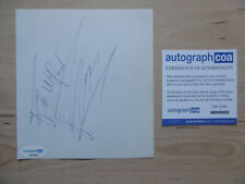 Falco Original Autogramm signed 14x15 cm Albumblatt ACOA