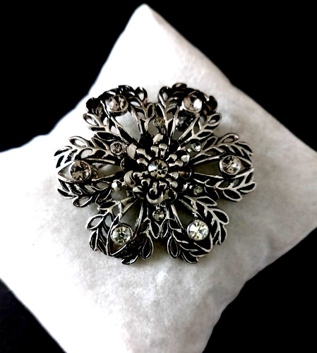 Brosche modeschmuck vintage - brosche,