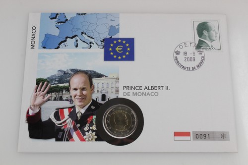 Numis cover numisbrief monaco - numis-cover,