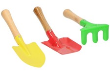 3tlg gartengeräte set kinder - 3tlg., gartengeräte-set
