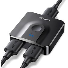 Ugreen HDMI 2.0 Switch 4K@60Hz Bidirektional für 2 in 1 Out –  für Gamer
