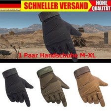Taktische Handschuhe für Herren Militär Armee Jagd Polizei Softair Kampf Combat!