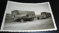 Altes Foto um 1958, Unfall mit