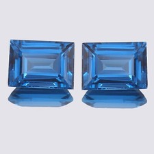 Natürlich Indicolite Blau