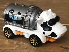 Vintage Matchbox Hero City Milk Moo-Ver Kuh Tanker LKW #7 2004 Sehr guter Zustand
