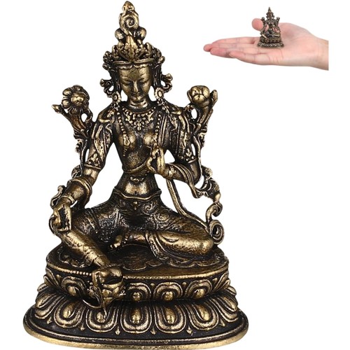 Buddha statue tara messing - tara,