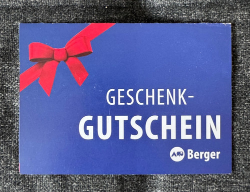 Fritz berger 100 - berger, 100€