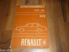RENAULT 12 R12 ab 1969 General WERKSTATT HANDBUCH