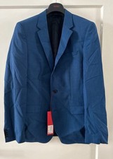 Hugo Boss Anzug blau neu slim