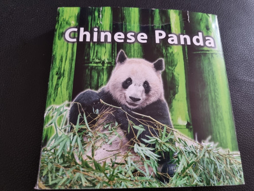Panda medaille vergoldet im - medaille,
