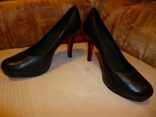 High Heel Pumps, Marke CARMA, rote Sohle, getragen!