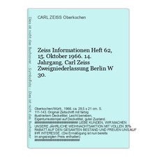 Zeiss Informationen Heft 62