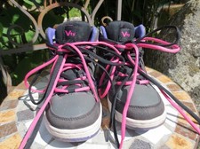 Victory Sneaker für Damen * lila/schwarz * Skater-Look * Größe 38