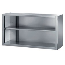 Edelstahl Wandhängeschrank