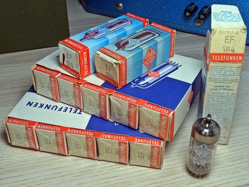 Konvolut 13x röhre telefunken - 13x,
