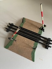 Zeuke Spur 0 schöner Bahnübergang Funktion und Beleuchtung i.O.