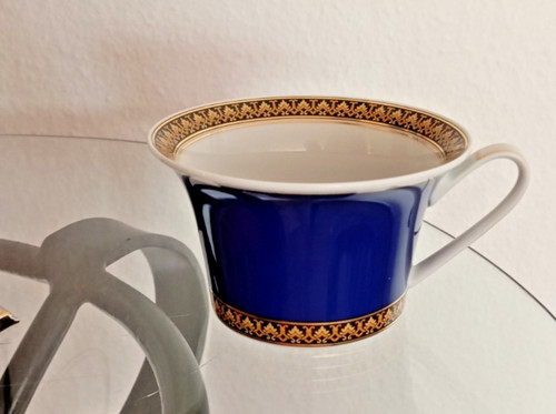 Versace medusa blau teetasse - medusa,