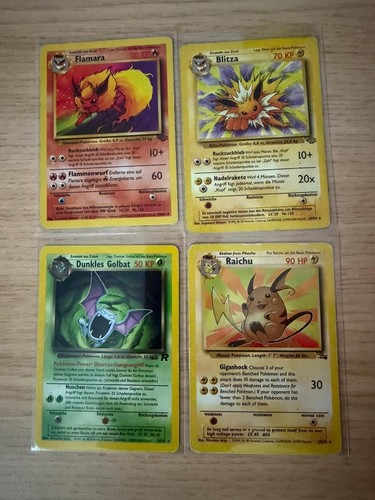 Pokemon vintage lot karten - vintage,