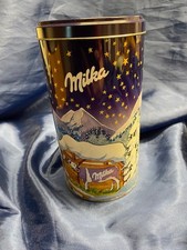 Milka Schokolade Dose Retro Vintage Sammeldose 10 x 18 cm