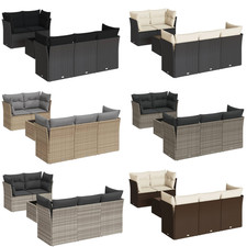 6-tlg. Garten-Sofagarnitur