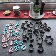 Backzubehör Set 43-teilig Ausstechformen,Weihnachten,Plätzchen,Kekse