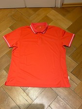 🏃‍➡️moorhead Damen Funktionspolo Poloshirt Shirt orange Gr. 46 - Top