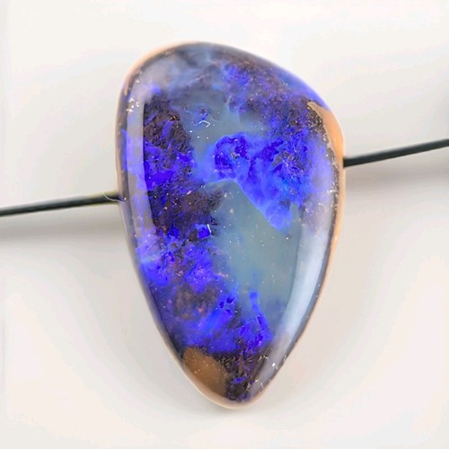 Purple galaxy boulder opal - galaxy,