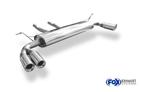 Fox endschalldämpfer für - endschalldämpfer,