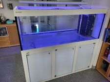 Aquarium Giesemann 160x80 h=148mm ~ 700 Liter Aluminium mit LED Raumteiler