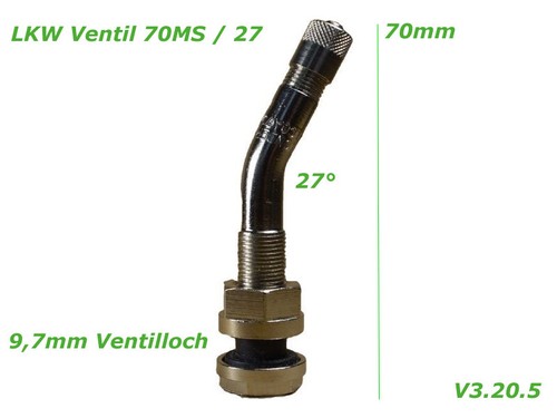Bl70ms metallventil alcoa - bl70ms-27,